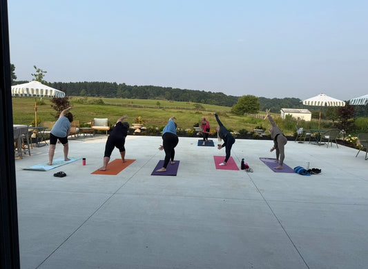 Sunrise Yoga with singing bowls