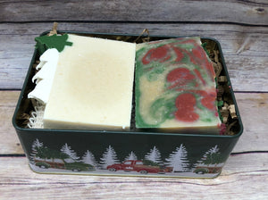 Christmas Collection Soap tin - Winter Wonderland